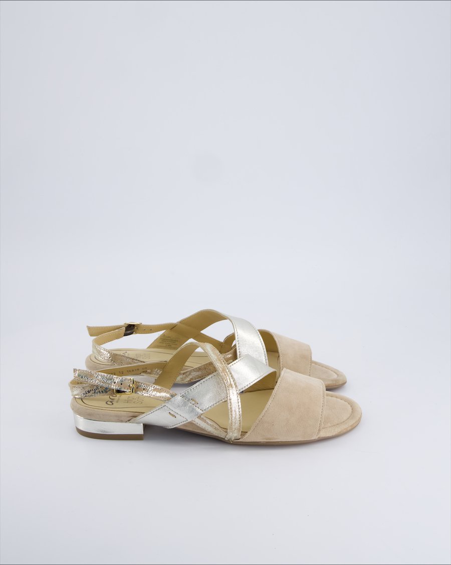 Ara Sandals Suede Beige 42 EU
