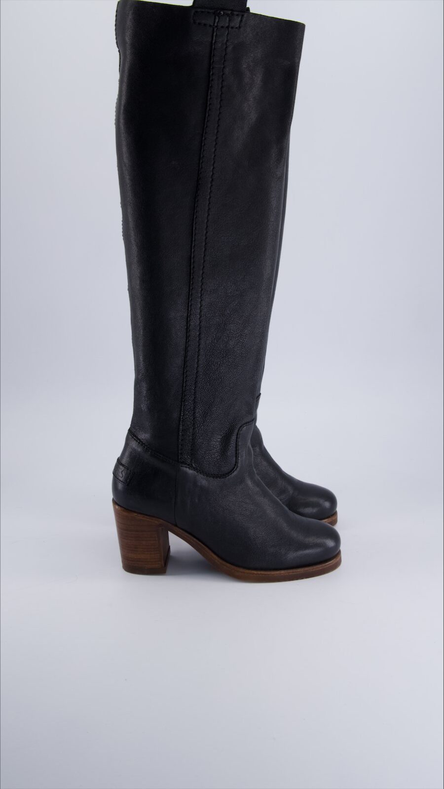 Shabbies Boots Leather Black 37 EU