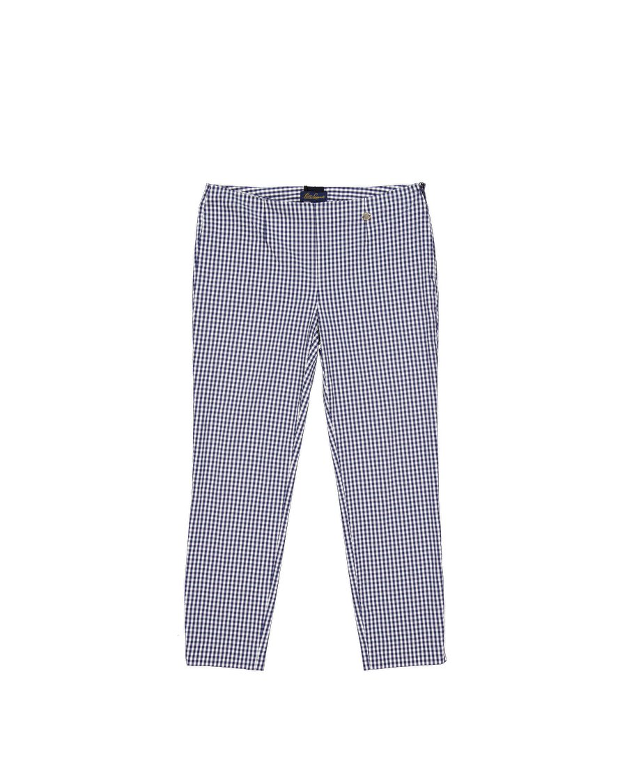 Luisa Spagnoli Trousers Cotton Blue S International