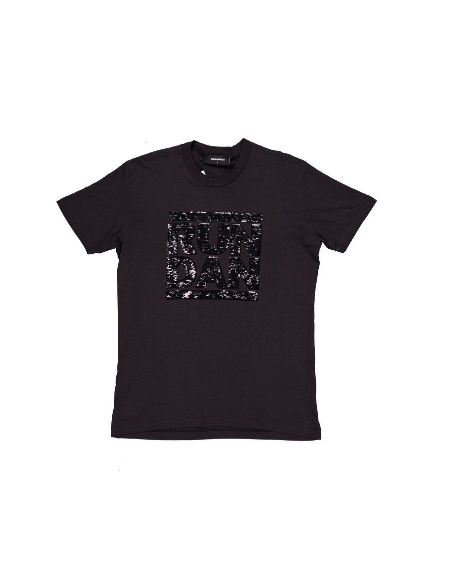 Dsquared2 T-shirts Cotton Black L International