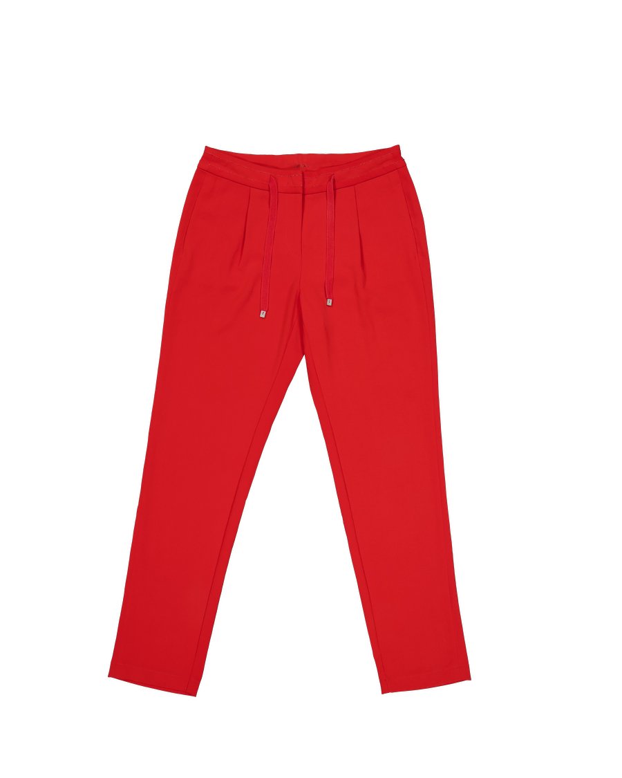 Marc Cain Trouser Polyester Red M International