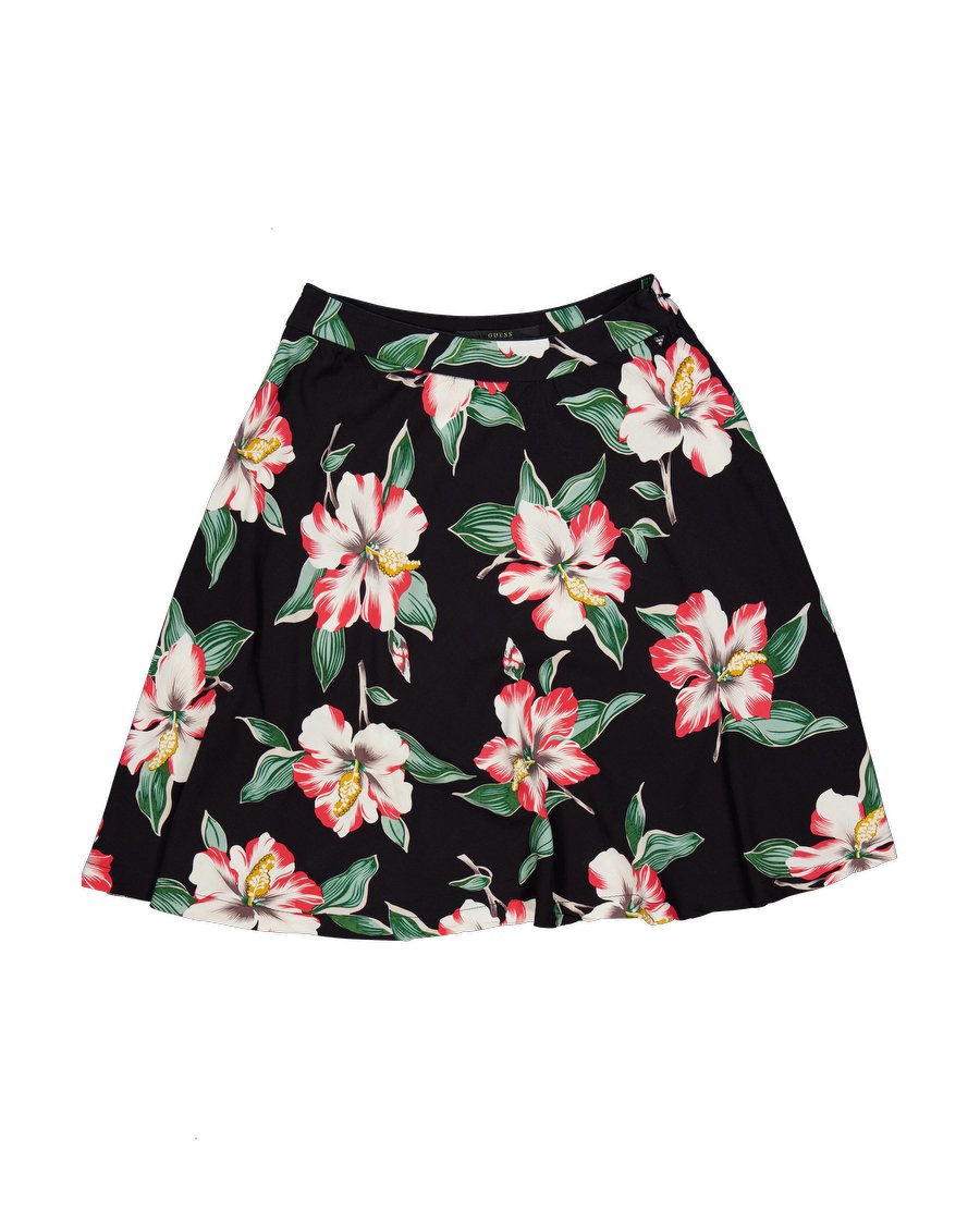 Guess Skirt Viscose Black S