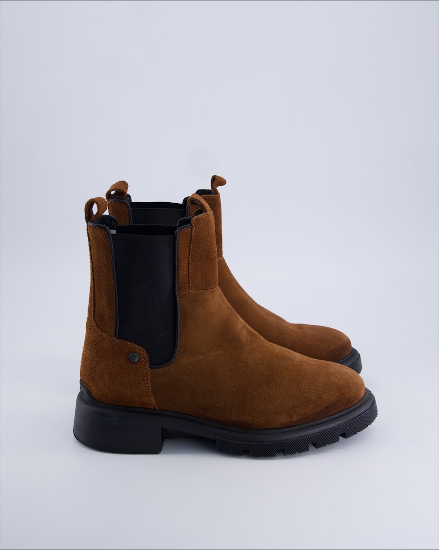Hush Puppies Ankle Boots Suede Camel 40 EU