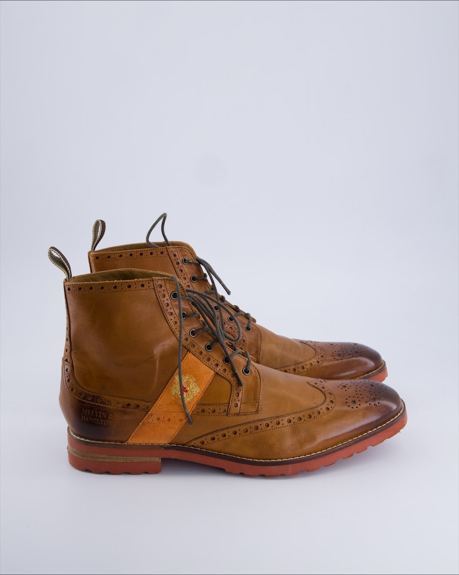 Melvin&hamilton Boots Leather Camel 44 EU