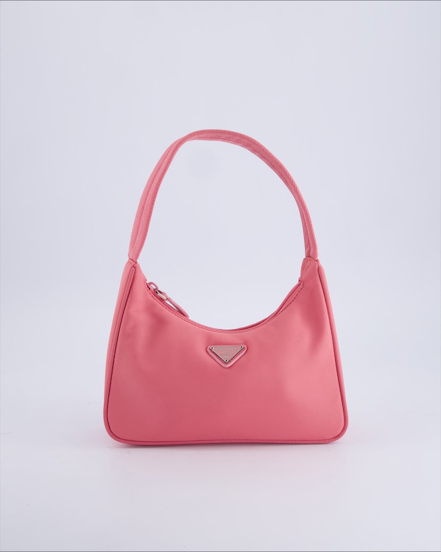 Prada Re-Edition Shoulder bags Cloth Pink