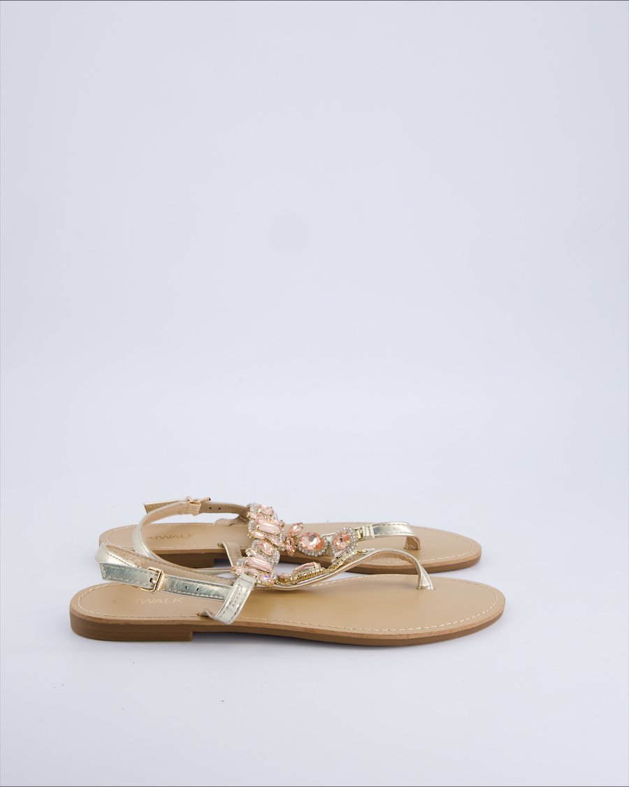 Catwalk Sandals Plastic Gold 39 EU