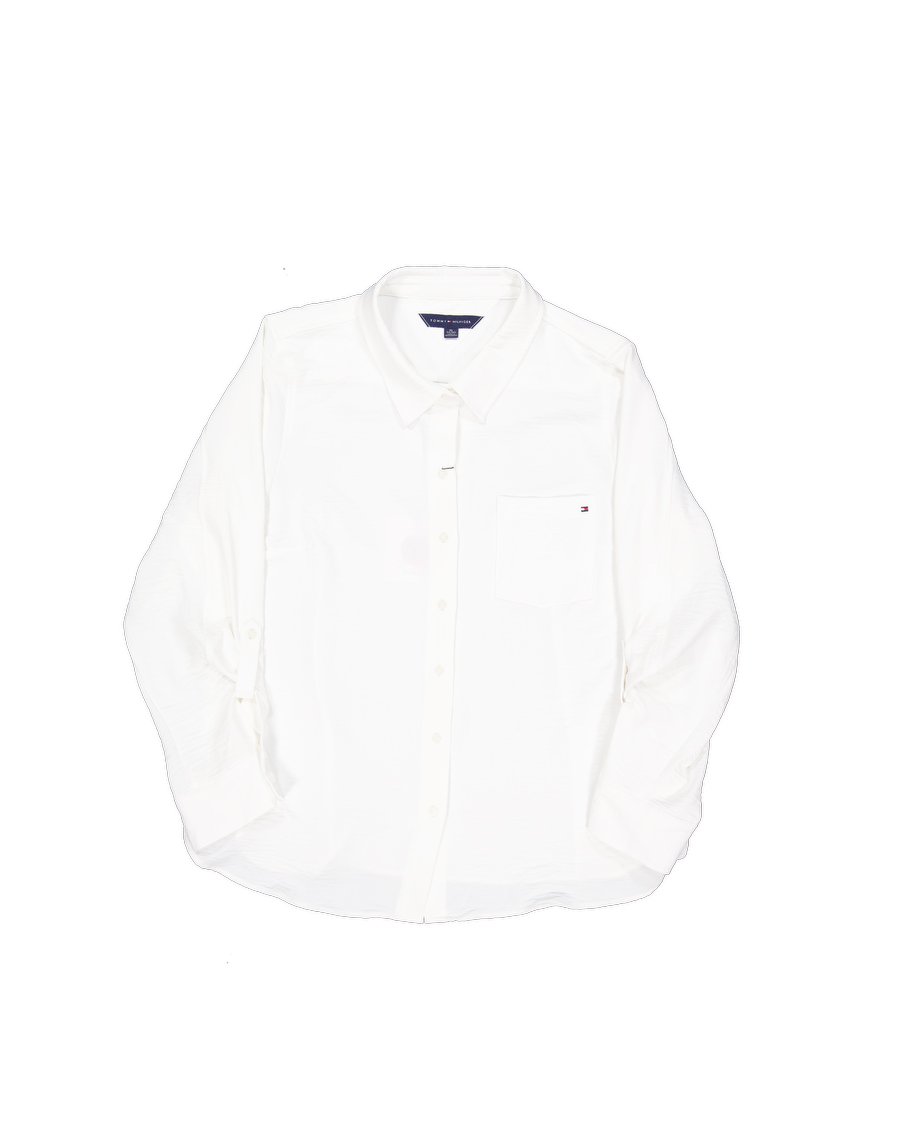 Tommy Hilfiger Shirt Cotton White XL