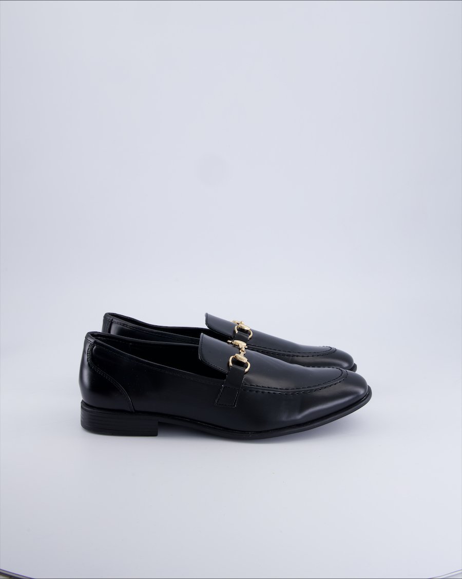 Pier One Flats Leather Black 42 EU