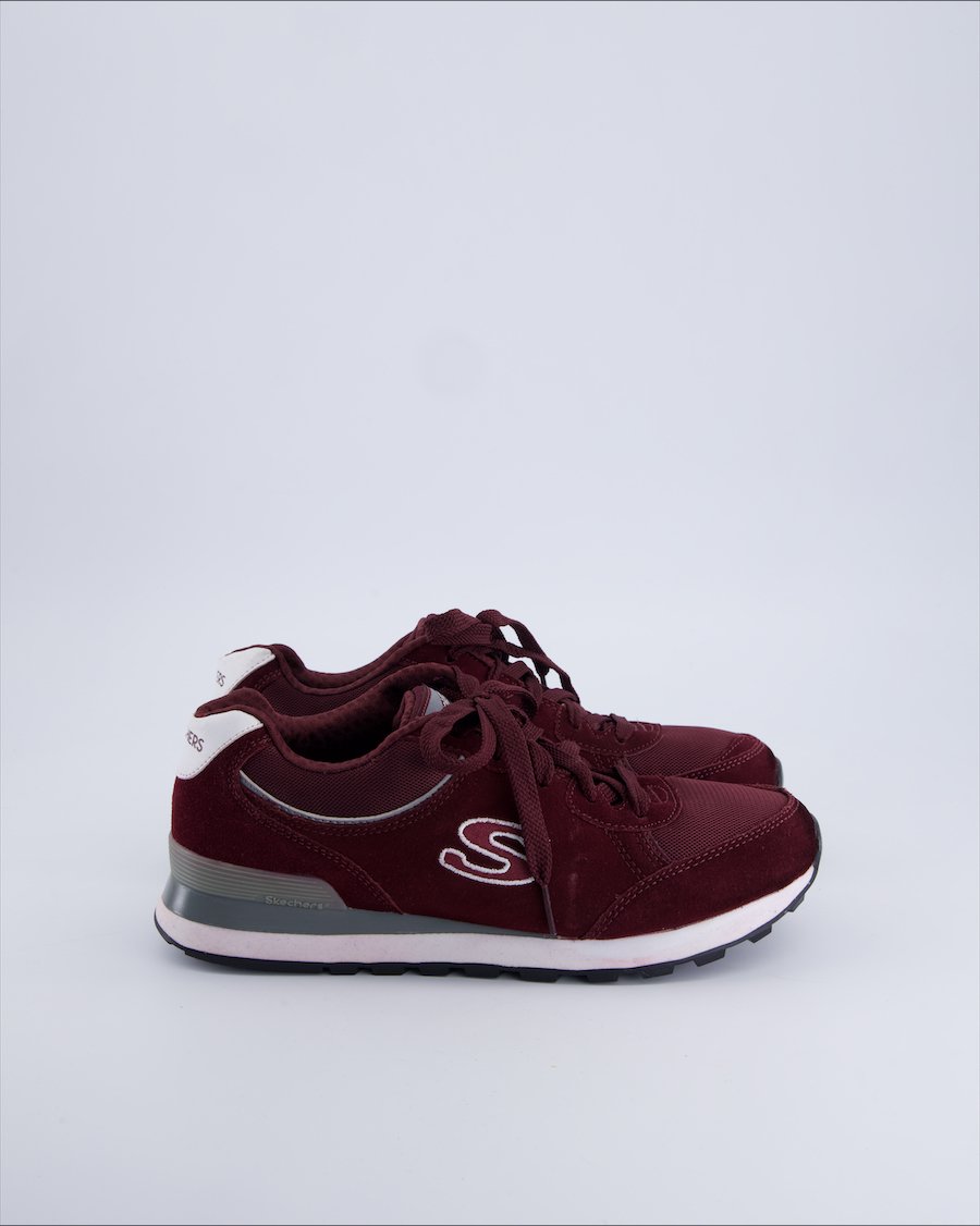 Skechers Trainers Suede Burgundy 38 EU