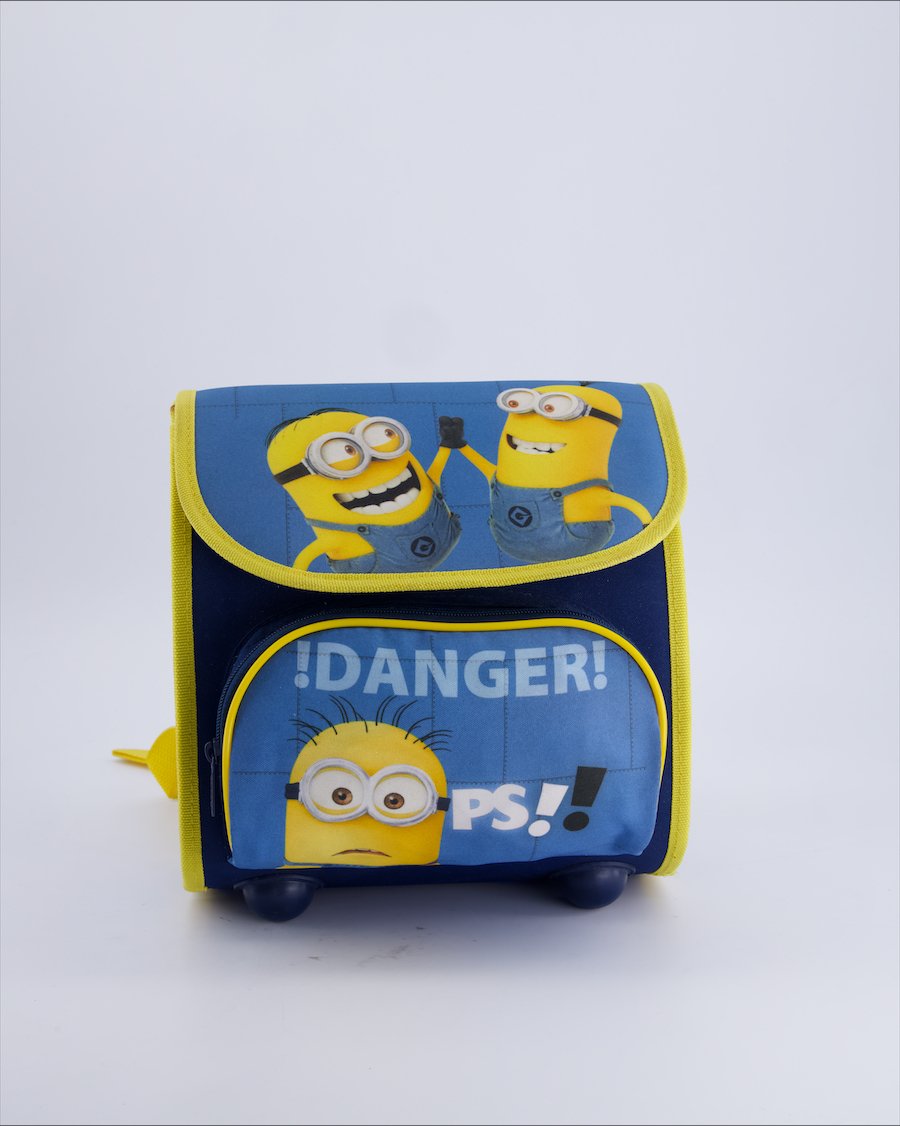 Minions School bags Cloth Blue