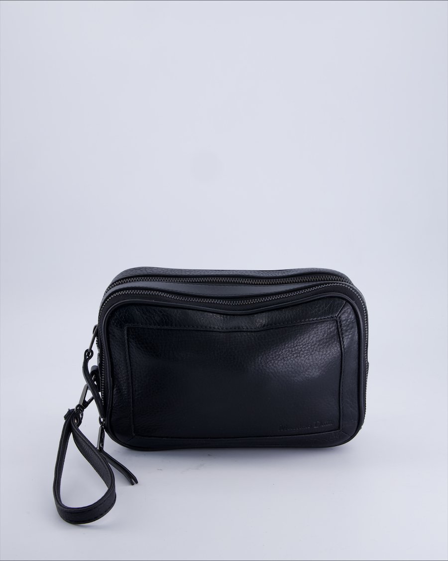 Massimo Dutti Small bags, wallets & cases Leather Black