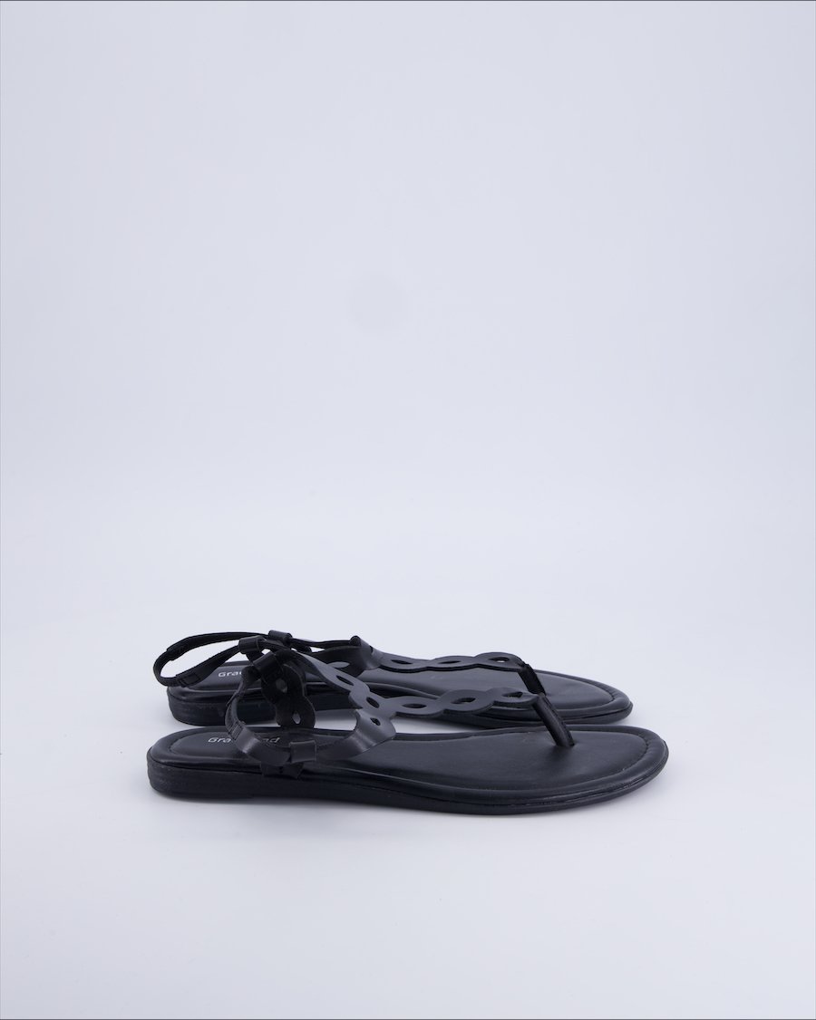 Graceland Sandals Polyrethane Black 38 EU