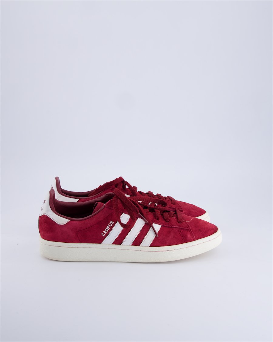 Adidas Campus Low trainers Suede Burgundy 44 EU