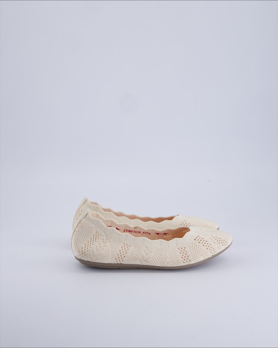 Skechers Ballet flats Cloth White 36 EU
