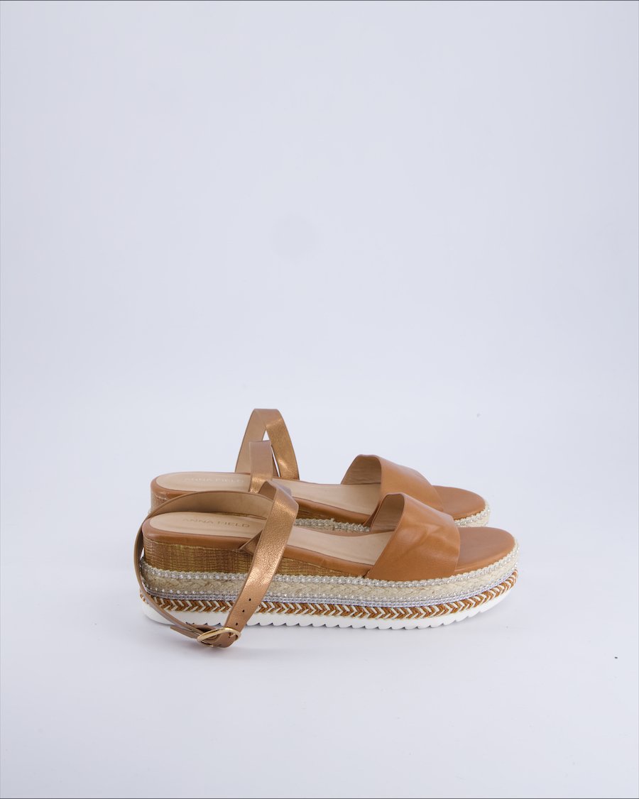 Anna Field Sandals Polyurethane Camel 39 EU