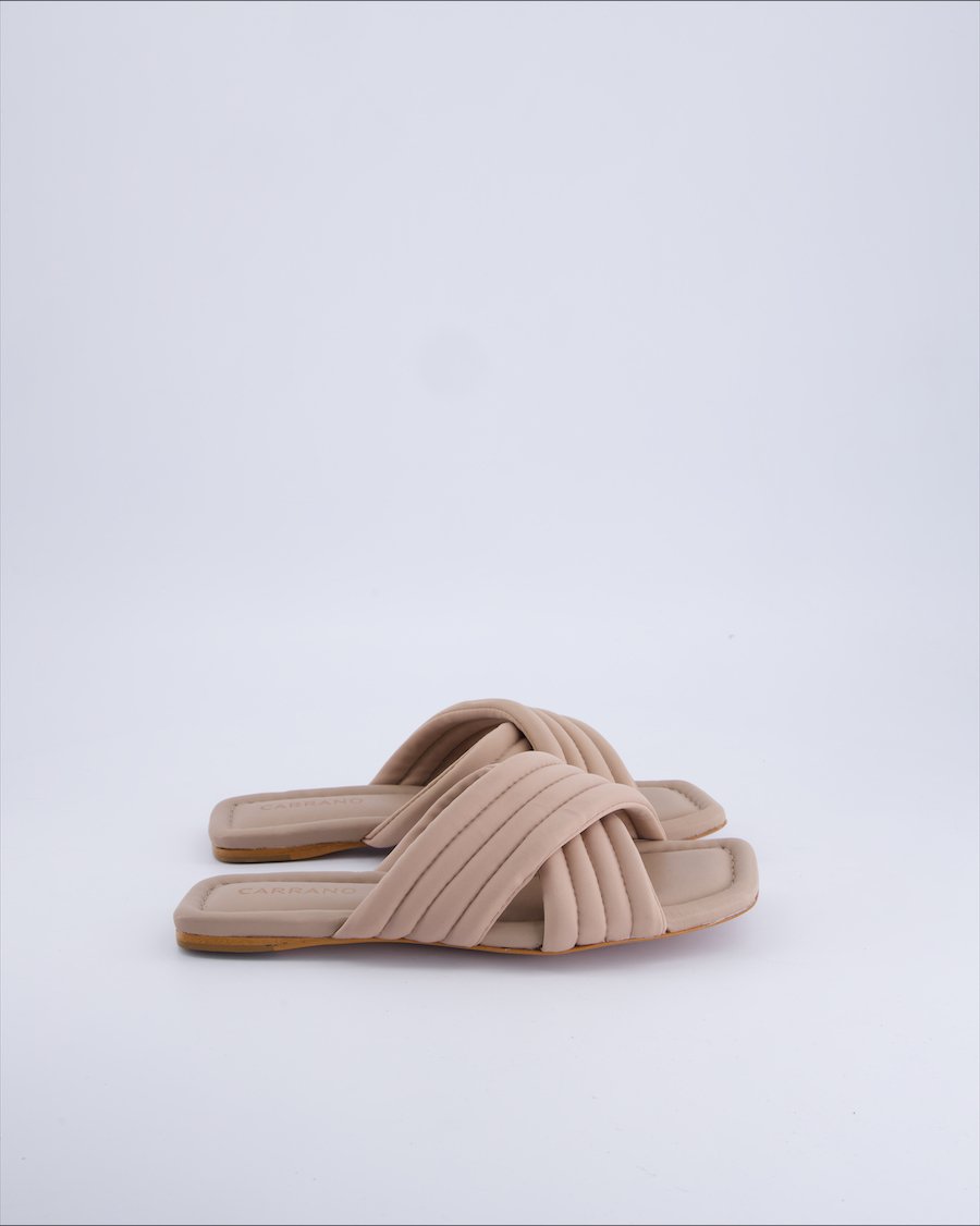Carrano Sandals Cloth Ecru 38 EU
