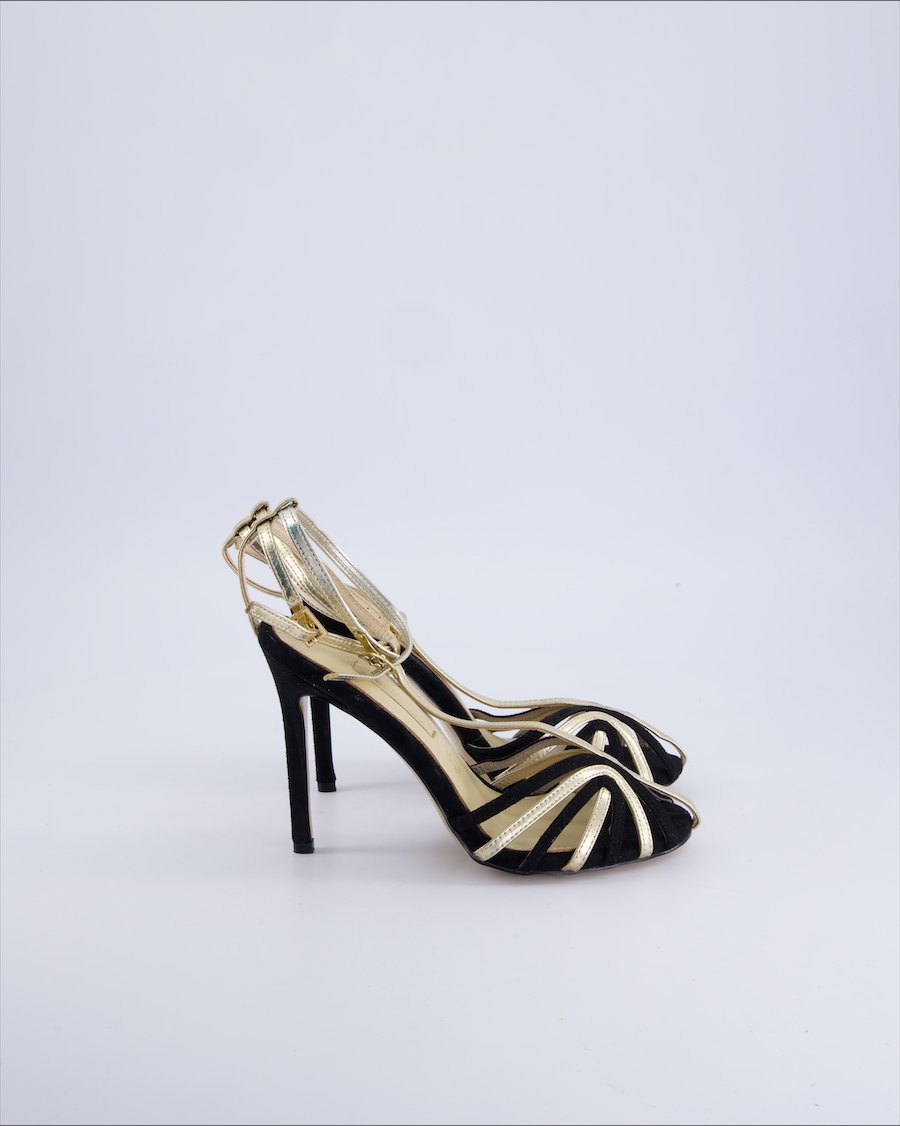 Prima Donna Heels Leather Gold 36 EU