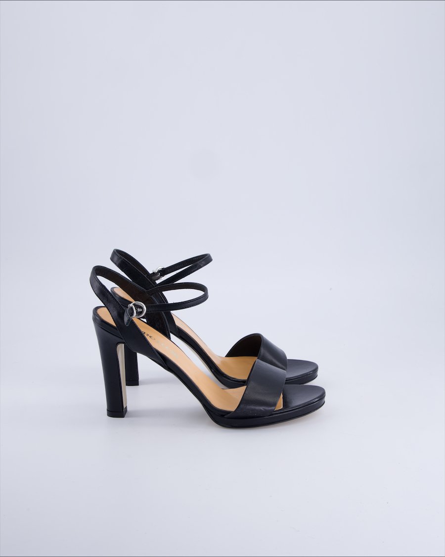 Mauro Leone Heels Leather Black 39 EU