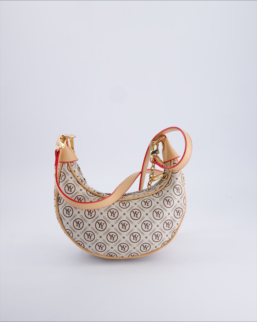 Yy Coveri Crossbody bags Leather Beige