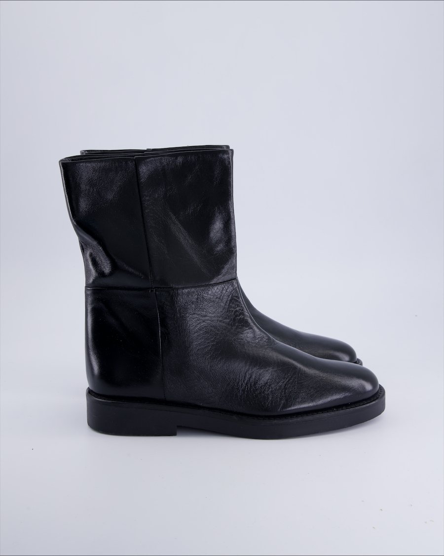 Massimo Dutti Boots Leather Black 39 EU