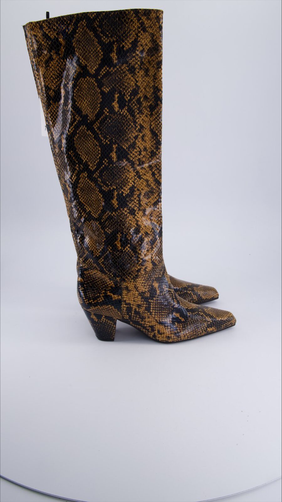H&m Boots Polyurethane Brown 39 EU
