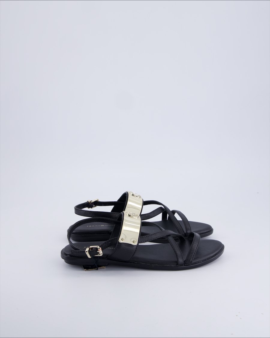 Tommy Hilfiger Sandals Leather Black 36 EU