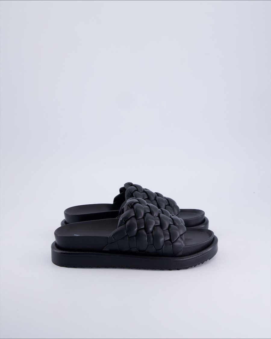 H&m Sandals Polyurethane Black 36 EU
