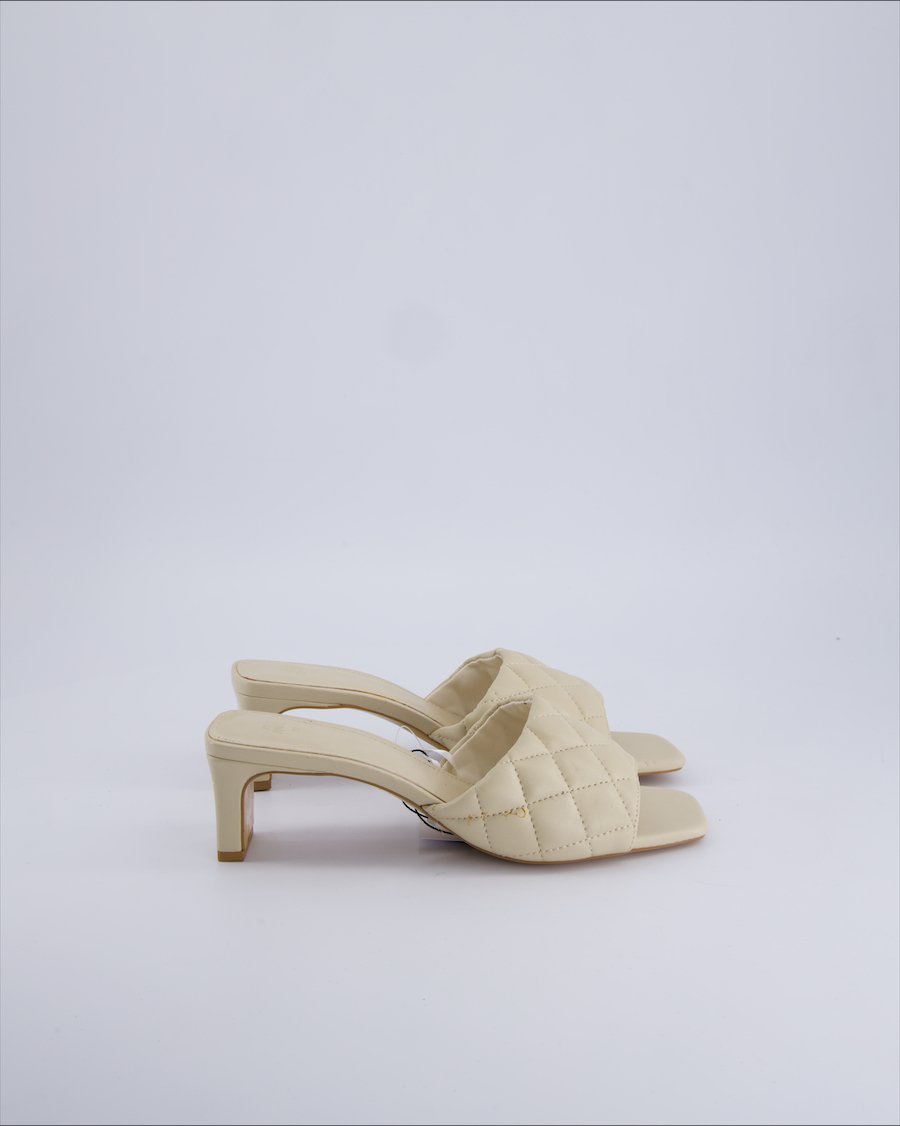 H&m Sandals Polyurethane Beige 38 EU