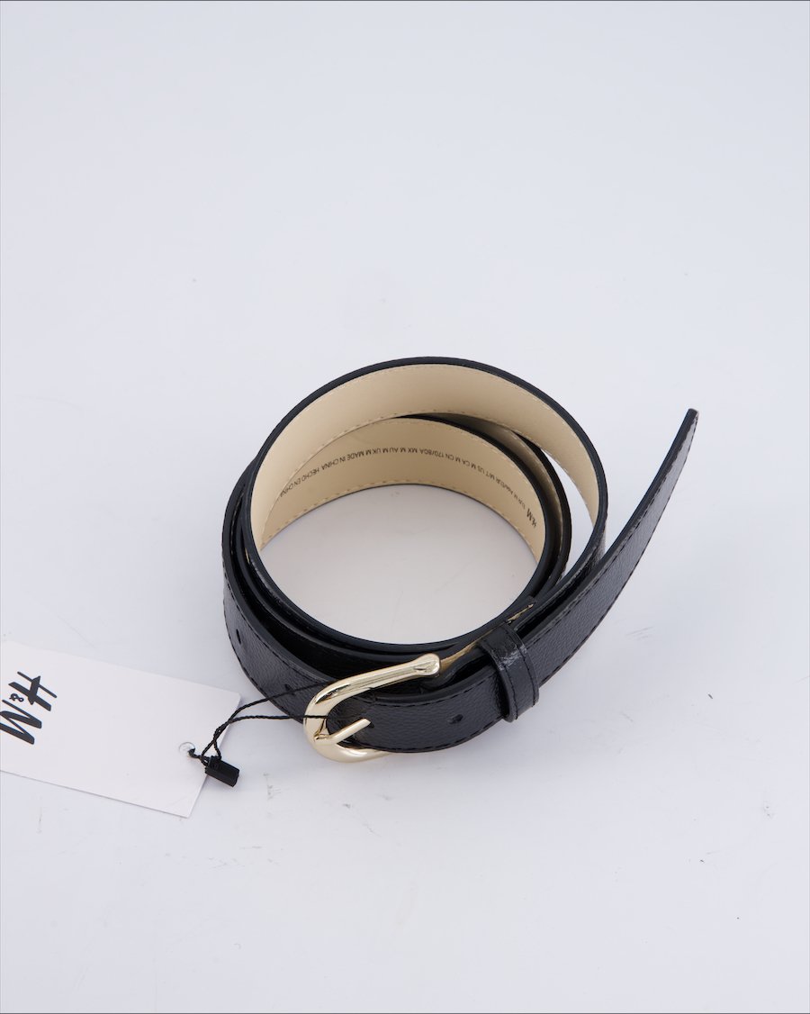 H&m Leather Polyurethane Black 80 cm