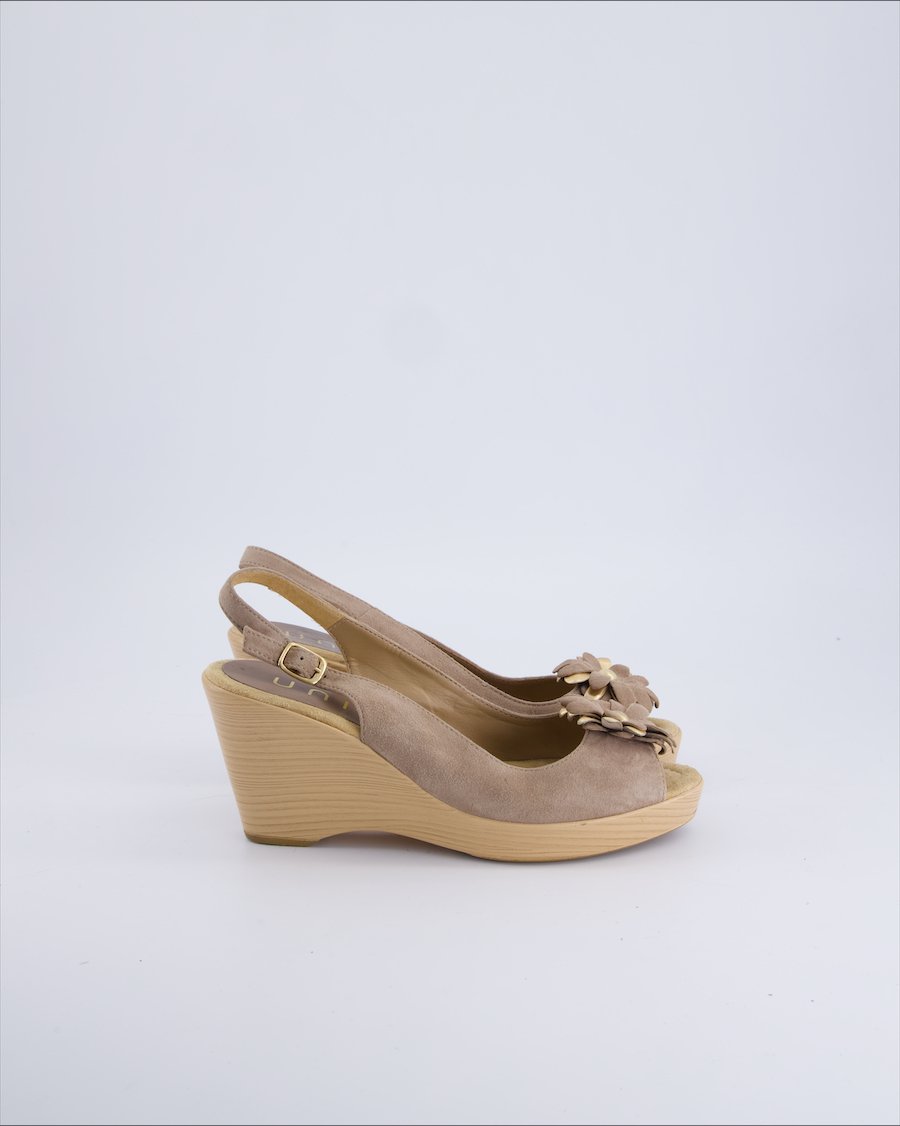 Unisa Sandals Suede Ecru 38 EU