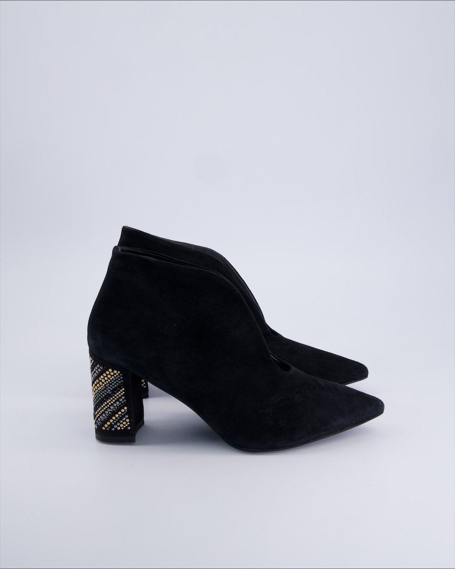 Tosca Blu Ankle Boots Suede Black 41 EU