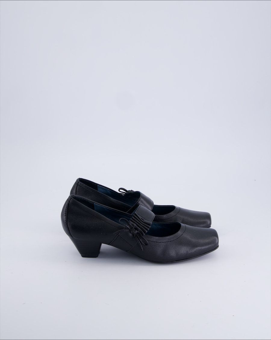 Caprice Heels Leather Black 36 EU