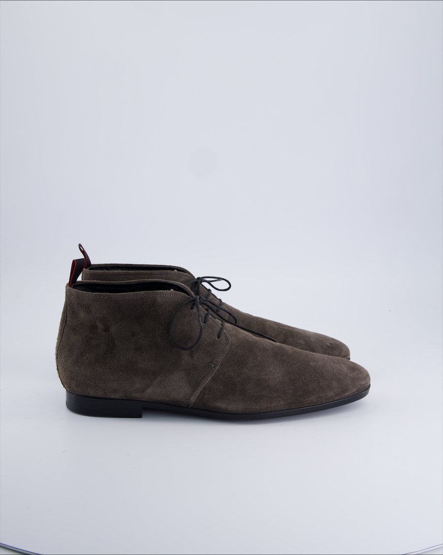 Hugo Boss Lace ups Suede Brown 45 EU