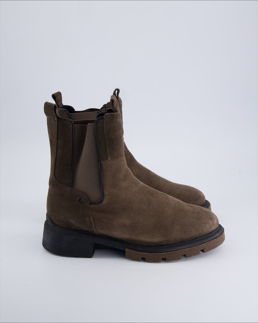 Hush Puppies Ankle Boots Suede Brown 40 EU