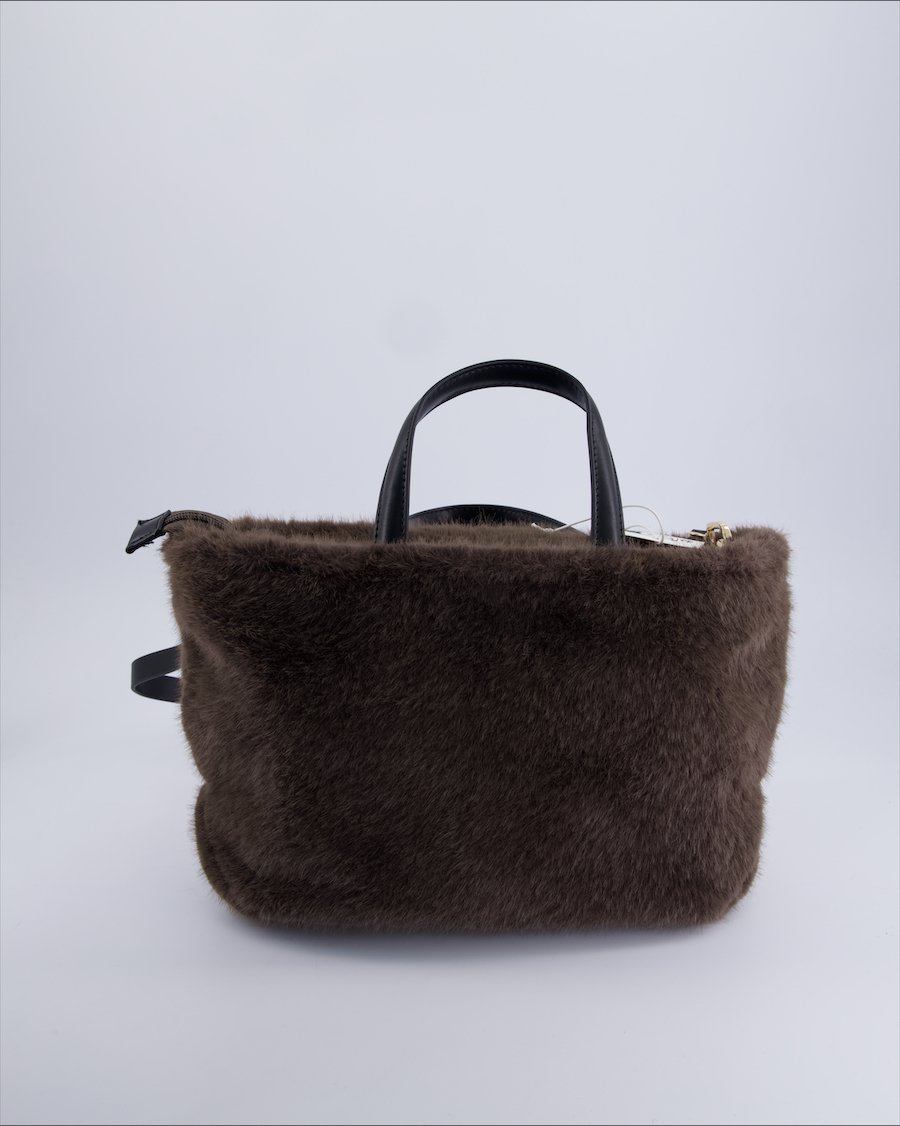 Unbranded Handbags Faux fur Brown