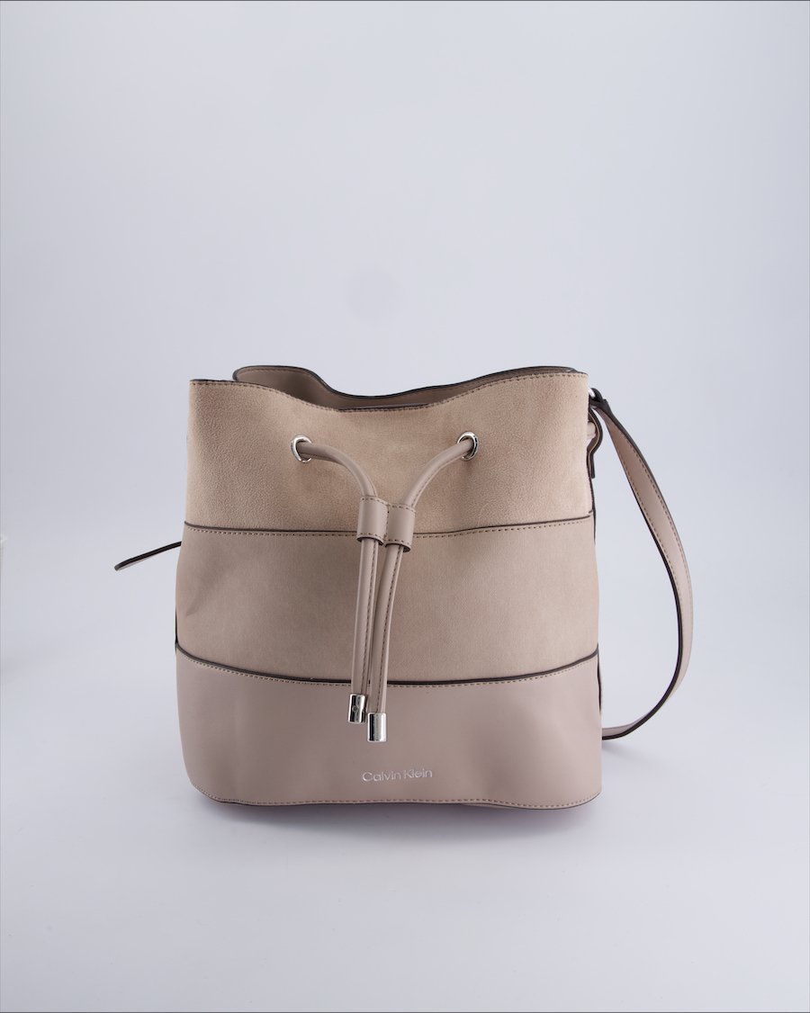 Calvin Klein Crossbody bags Suede Ecru