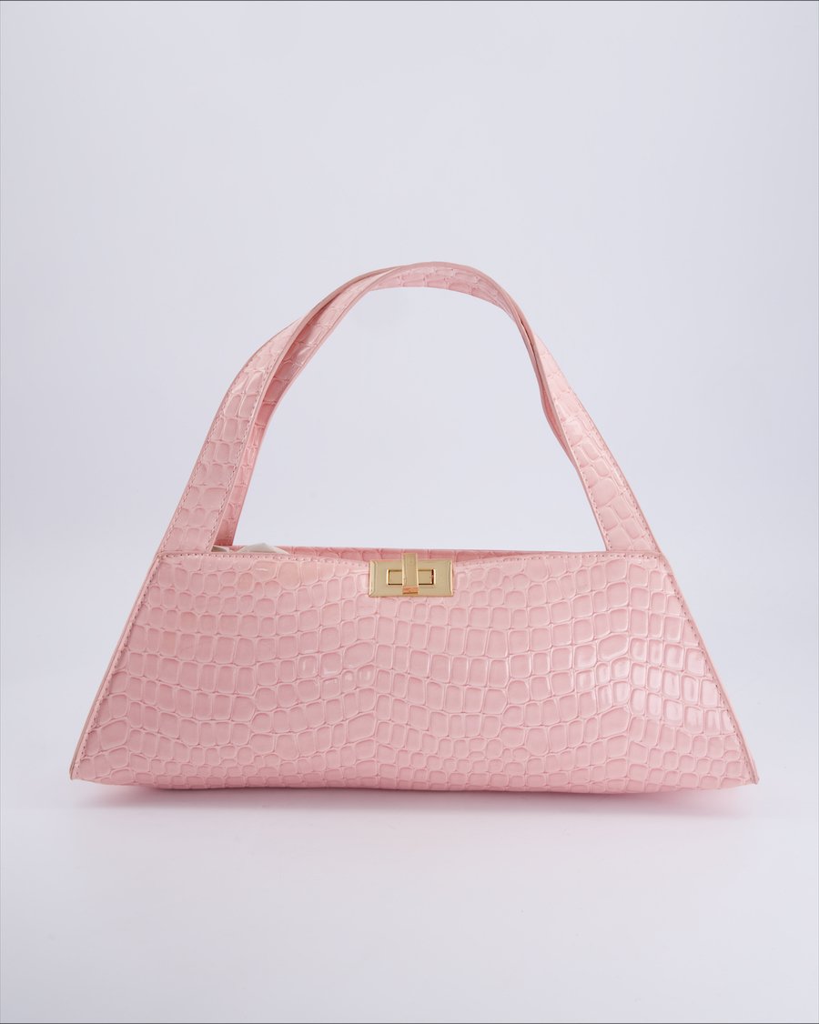 Unbranded Handbags Polyurethane Pink