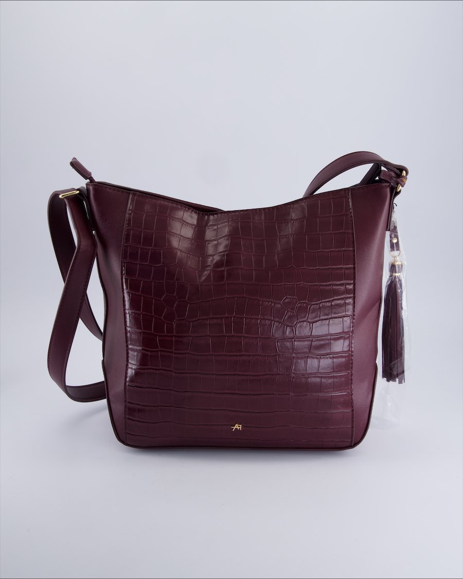 Anna Field Shoulder bags Polyurethane Burgundy