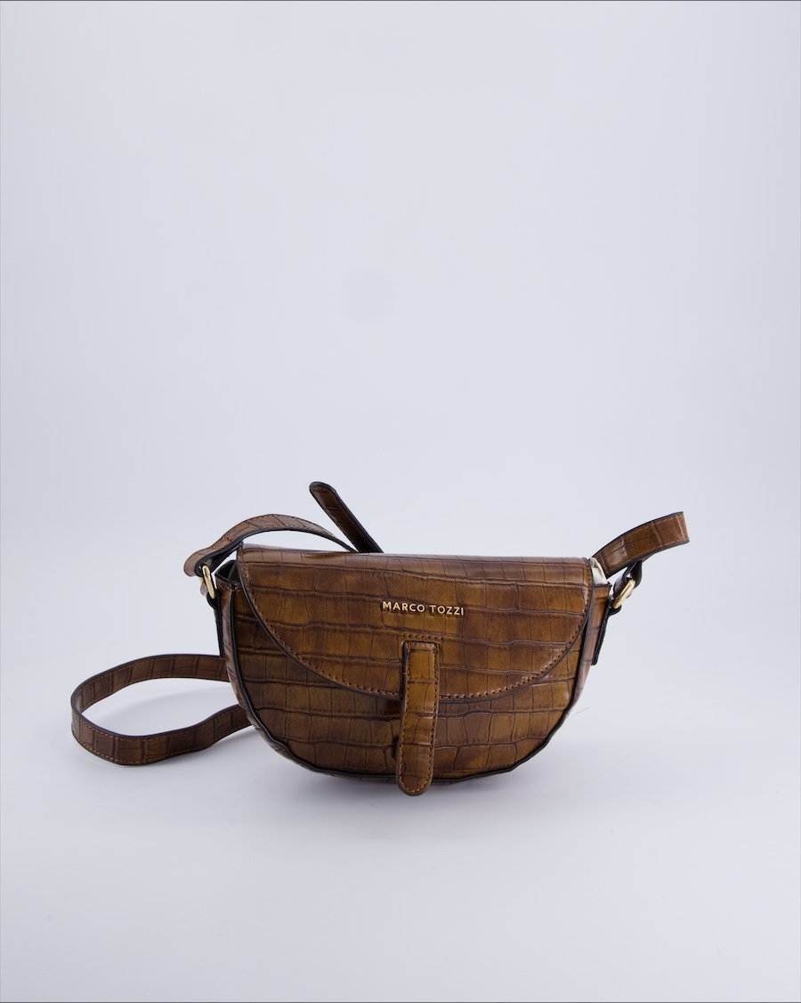 Marco Tozzi Crossbody bags Polyurethane Brown