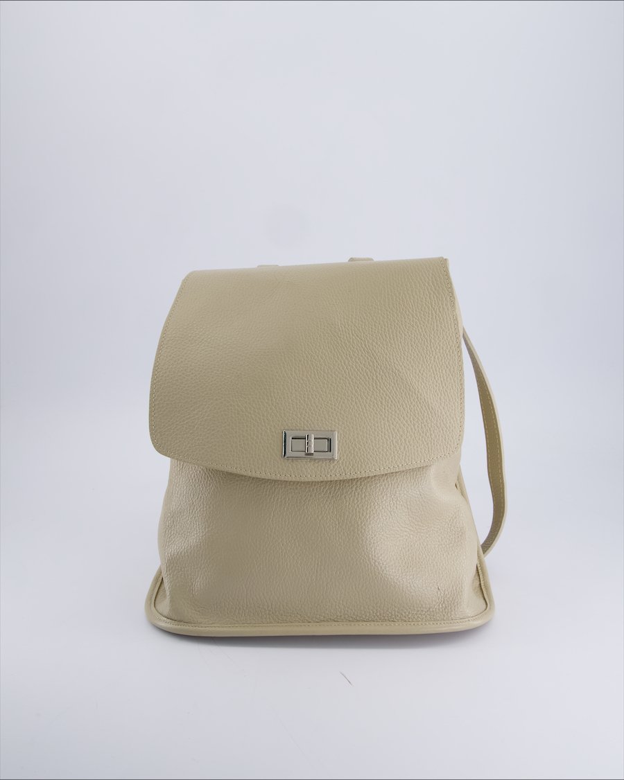 Lavorazione Artigiana Backpacks Leather Beige