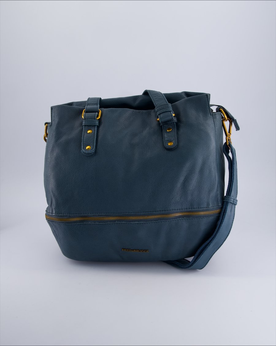 Fredsbruder Handbags Leather Turquoise