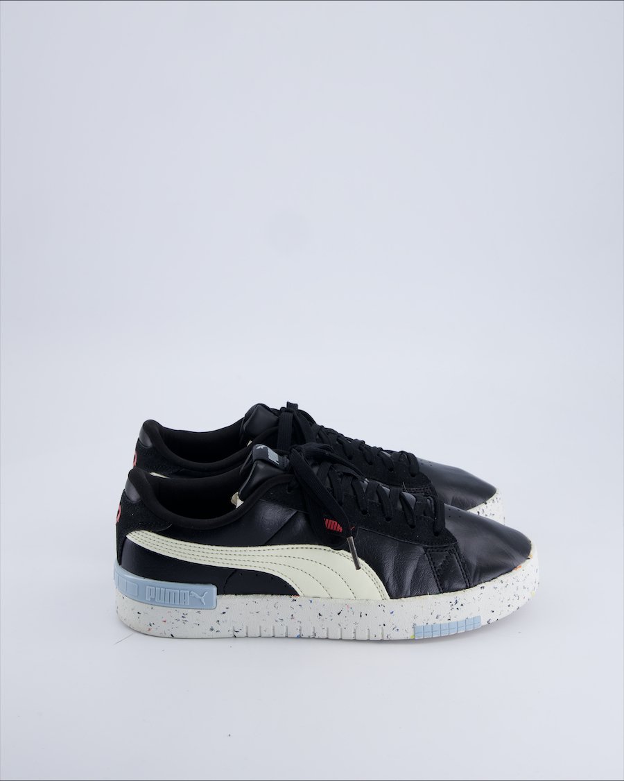 Puma Trainers Leather Black 40 EU