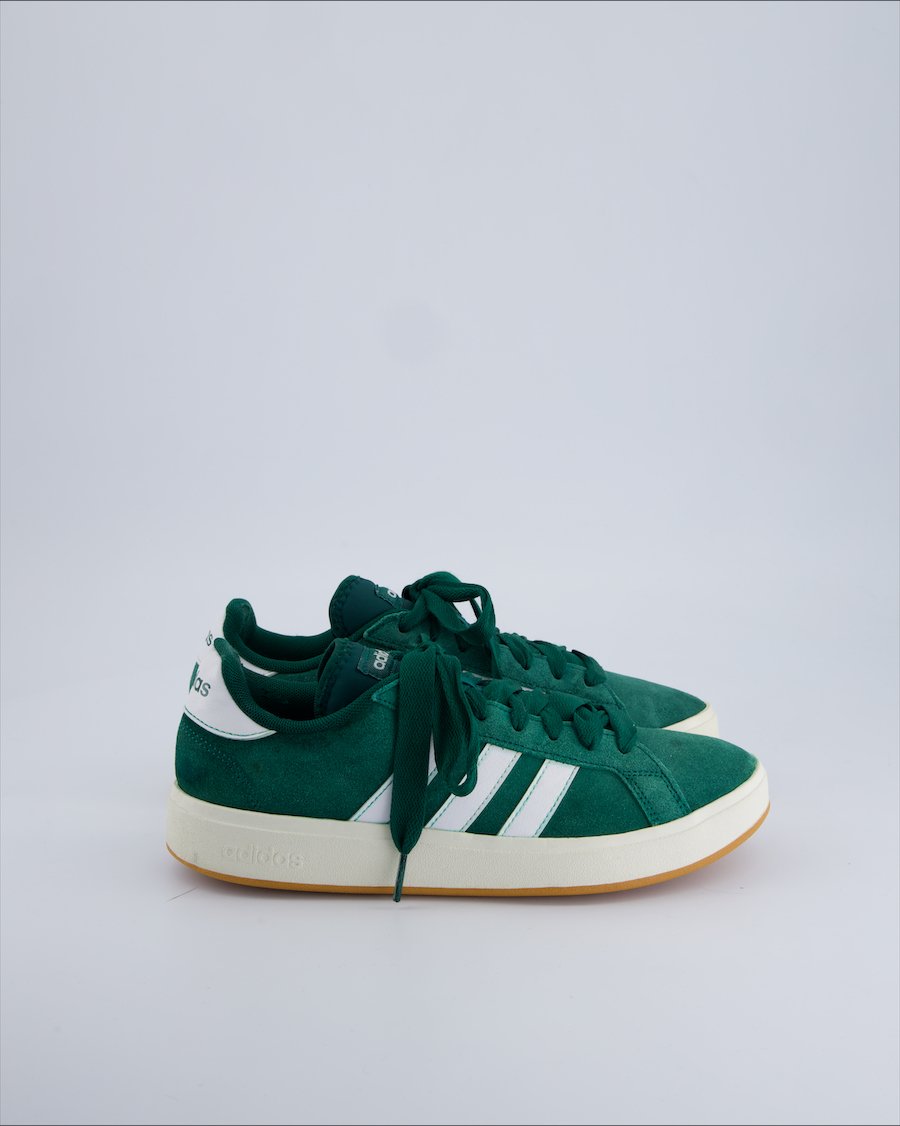 Adidas Low trainers Suede Green 39.5 EU