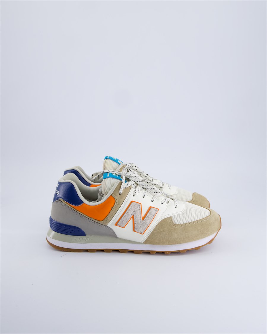 New Balance 574 Low trainers Suede Beige 44.5 EU