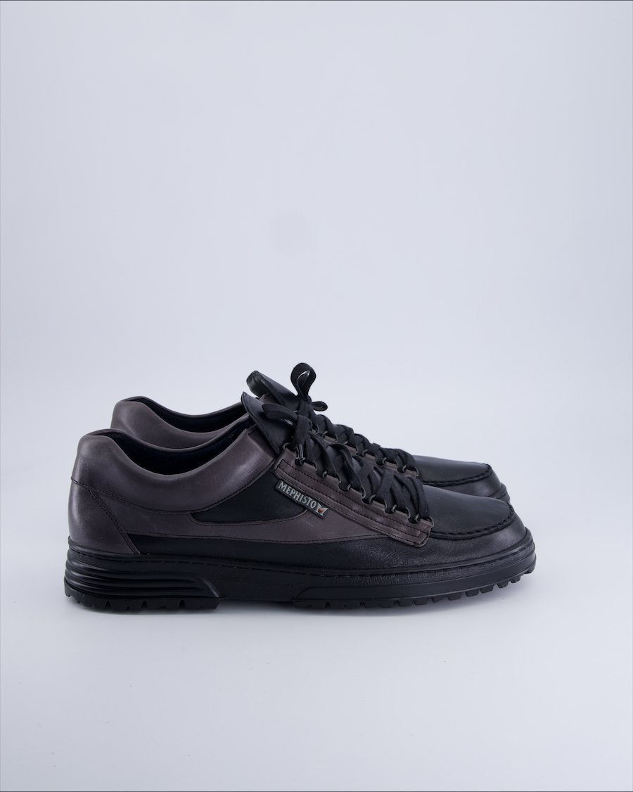 Mephisto Low trainers Leather Anthracite 47.5 EU