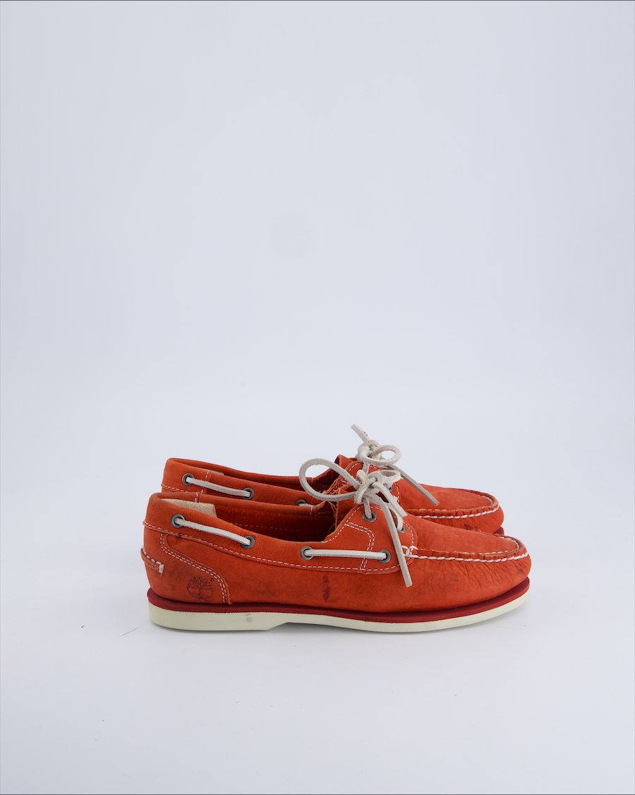 Timberland Lace ups Leather Red 39 EU