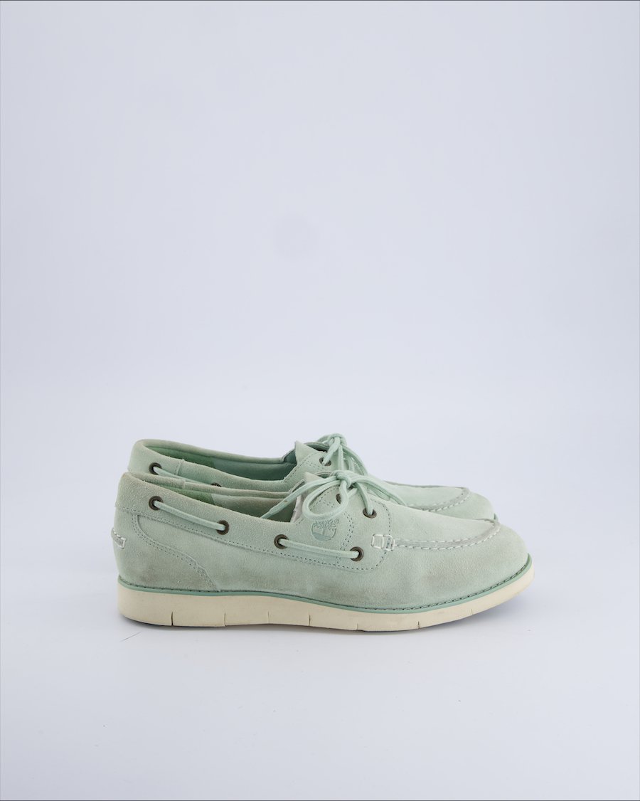 Timberland Lace ups Suede Green 39 EU
