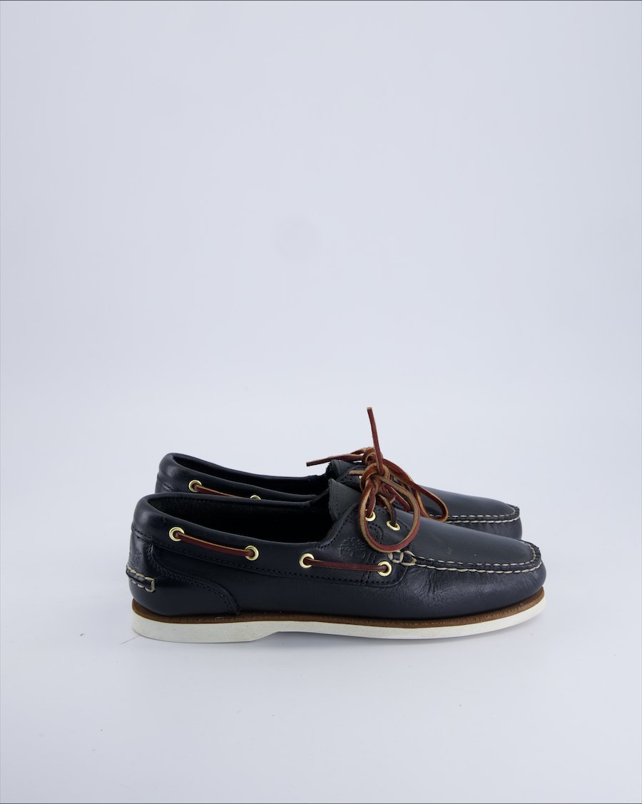 Timberland Lace ups Leather Blue 38.5 EU