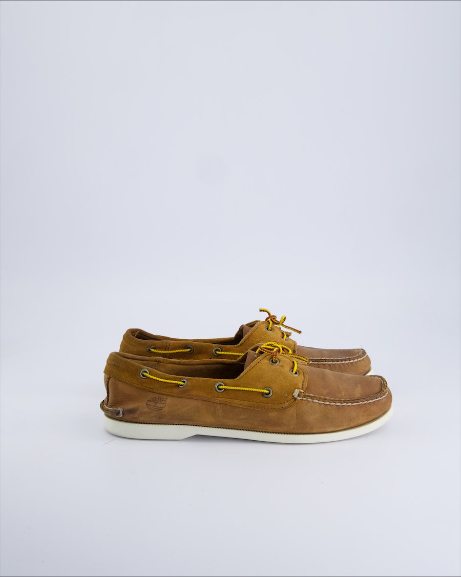 Timberland Lace ups Leather Camel 43 EU