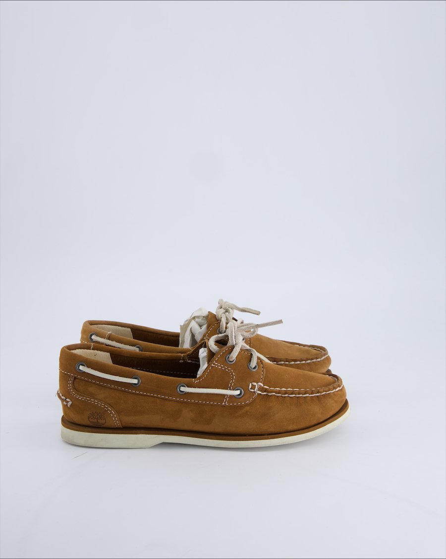 Timberland Lace ups Suede Camel 37.5 EU